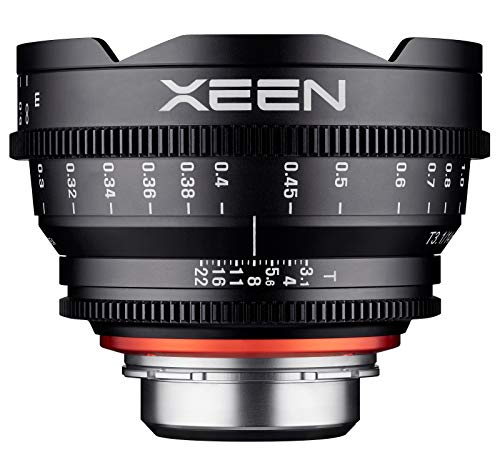 xeen cinema 14mm t3.1 objektiv für sony e mit follow focus zahnkränzen
