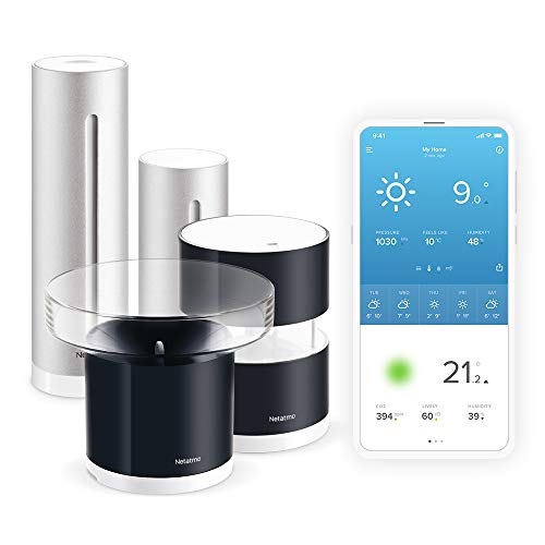 Netatmo smarte wetterstation mit außensensor und amazon alexa kompatibel