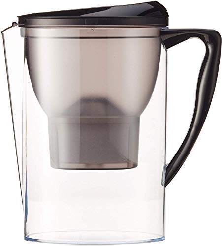wasserfilter 2,3 liter schwarz von amazon basics