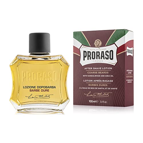 Produktbild: Proraso After Shave Lotion Nourishing, 100 ml, Sandelholz & Shea-Öl, Made in Italy