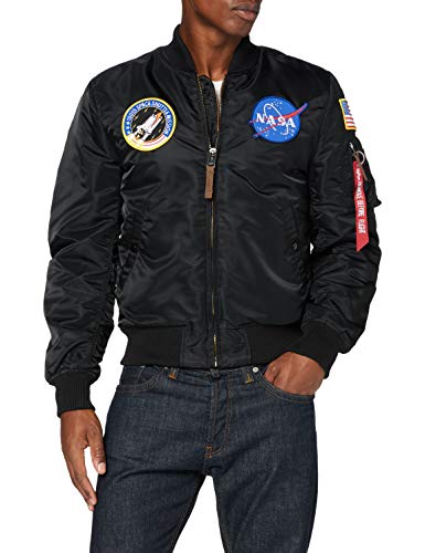 Produktbild: MA-1 VF NASA Bomberjacke Herren Black | Alpha Industries