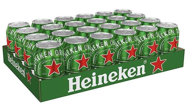 heineken pils bier 24x 0,33l für 17,09 euro statt 27 euro