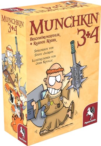 Munchkin 3 + 4 Erweiterung: Beschwörungsfehler + Rasende Rösser, 14,39