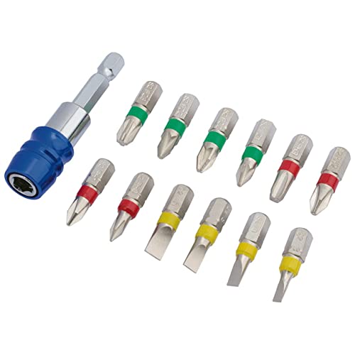 draper schraubendreher bit set 13-teilig mit magnethalterung 82401