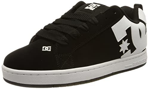 dc shoes herren skateboardschuhe court graffik schwarz 44.5 eu