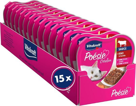 Vitakraft Posie Cration 15er Pack Rind & Karotte ab 6,15
