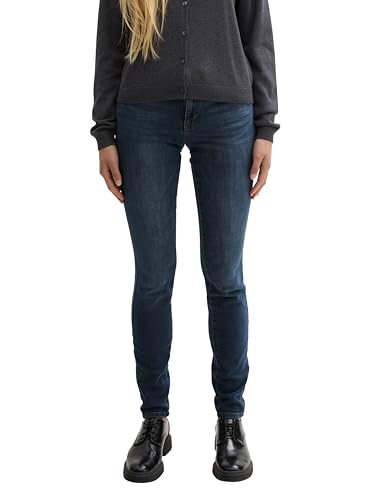 TOM TAILOR Damen Alexa Skinny Jeans 28/32 - Dark Stone Wash Denim