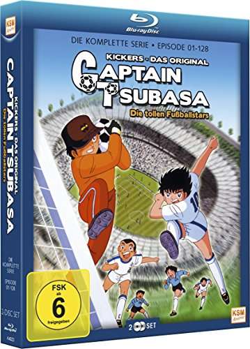 captain tsubasa komplette serie blu-ray die tollen fußballstars 30,97