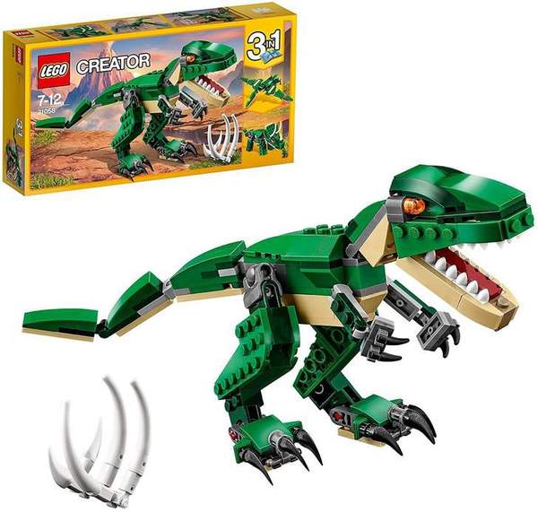 lego 31058 creator t-rex 3-in-1 modell für 10,57 euro (statt 13 euro)