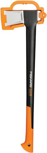 fiskars spaltaxt x25 72 cm antihaftbeschichtet inkl. klingen- und transportschutz