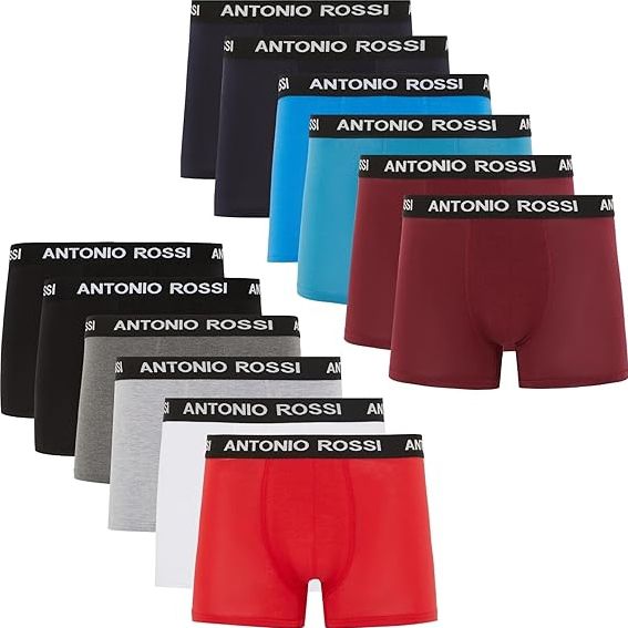 antonio rossi boxershorts 12er pack in verschiedenen farben ab 29,69