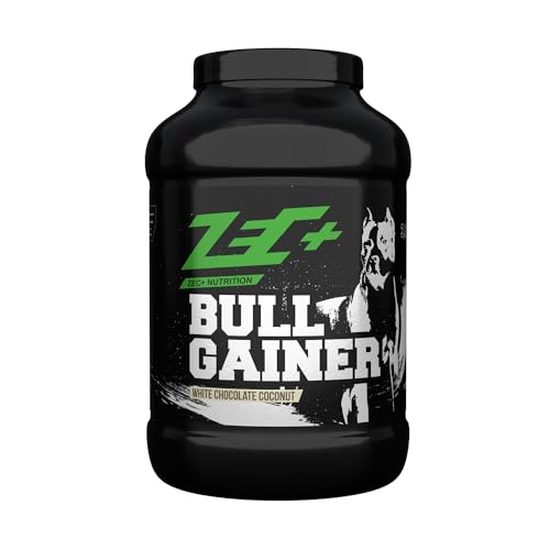Bullgainer Zec+ Nutrition 3500 g White Chocolate, Proteinpulver für Masseaufbau