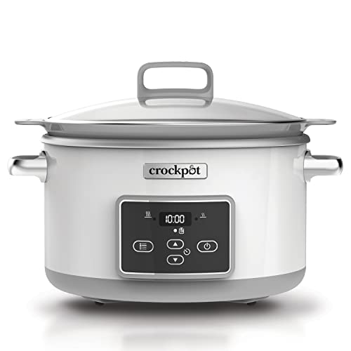 crock-pot 5 l duraceramic saut slow cooker, original aus den usa