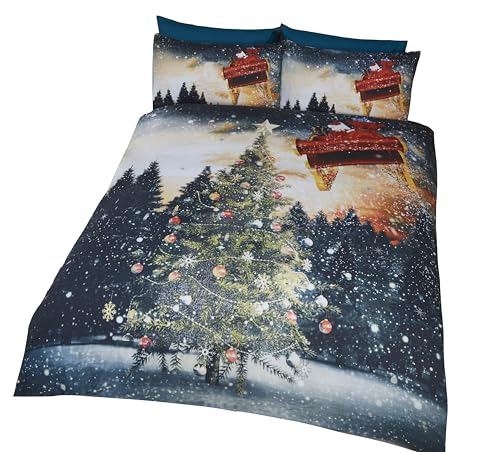 Rapport Bettwäsche-Set Nordlichter, Mehrfarbig, für Doppelbett, hochwertiger Stoff, gemütliches Design