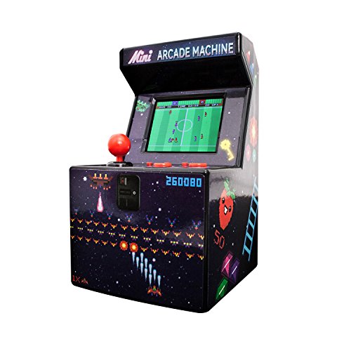 mini-arcade machine mit 240 games, 8-bit retro, 2,5 zoll, thumbs up