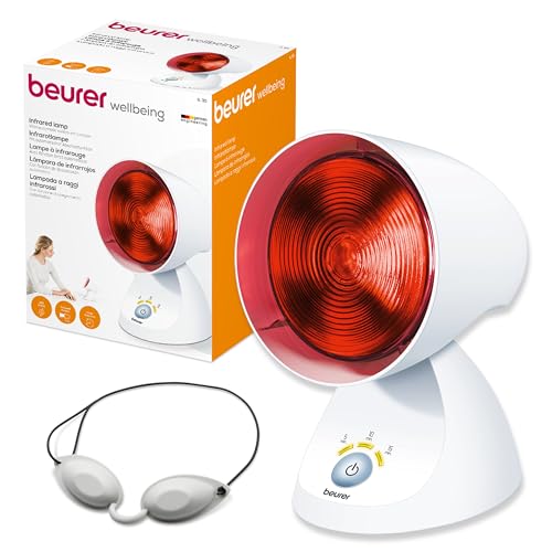 beurer il 35 infrarotlampe, entspannendes licht, 3-stufiger timer, neigbar