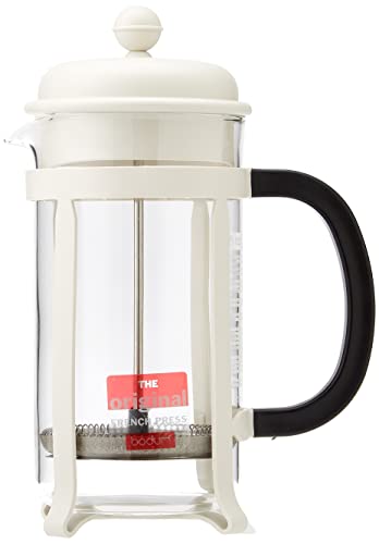 bodum java kaffeebereiter 1 l 8 tassen mehrlagig borosilikatglas weiß spülmaschinenfest