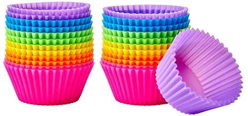 amazon basics silikon wiederverwendbare rückenschalen, 24er pack