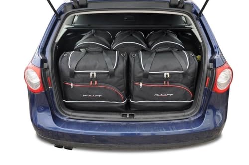 kjust kofferraumtaschen vw passat variant b6 2005-2010, 5 stk