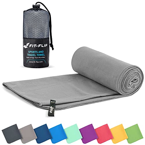 fit-flip mikrofaser handtuch, sporthandtuch, reisewanhtuch, schnell trocknend, leicht