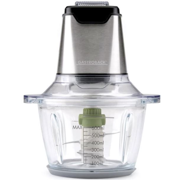 gastroback design mini chopper plus 1,2 liter für 26,92 euro statt 40 euro