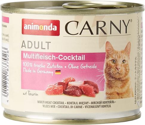 animonda carny adult multi-fleischcocktail 6er pack je 200g ab 4,24