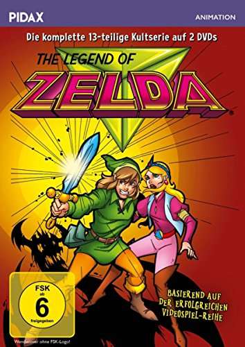 The Legend of Zelda  Komplettbox 13 Teile (Pidax Animation) [2 DVDs]