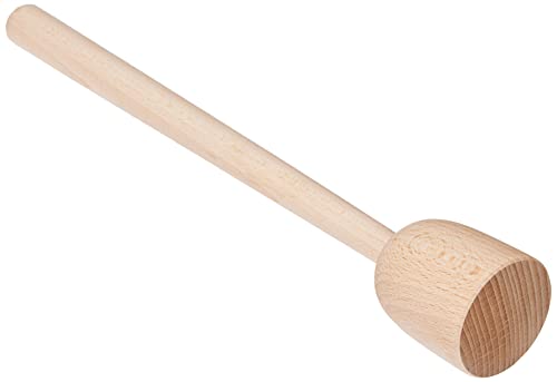 fackelmann kartoffelstampfer buche 32,5 cm beige 32,5 x 5,5 x 5,5 cm