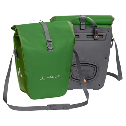 vaude aqua back wasserdichte fahrradtaschen set 2 x 24 l einfaches anbringen