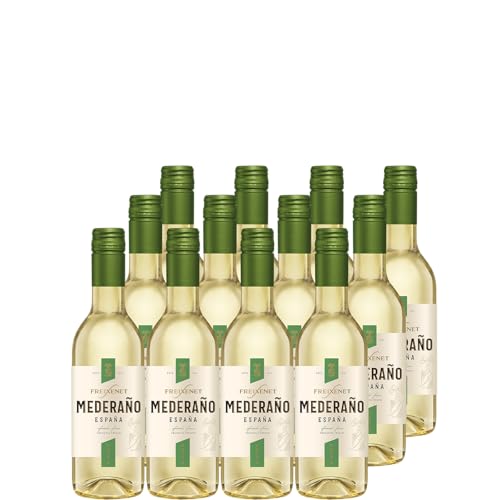 freixenet mederao blanco halbtrockener weißwein 12 x 0,25 l fruchtig kleinflasche