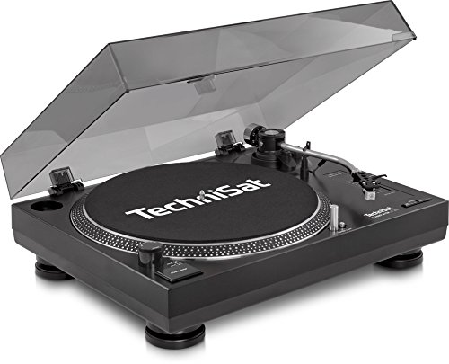 Technisat techniplayer lp 300 dj plattenspieler mit scratch und digitalisierung schwarz