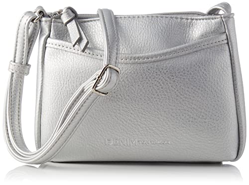 tom tailor denim cilia umhängetasche klein silber crossbody bag