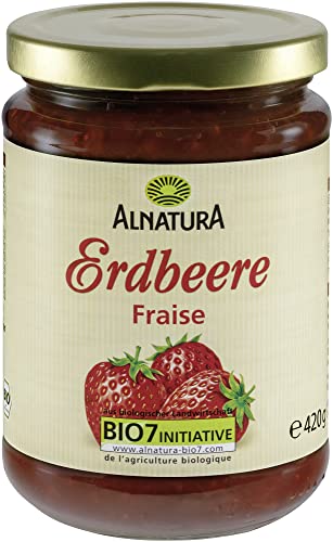 Bio Erdbeer Fruchtaufstrich Alnatura, 420 g