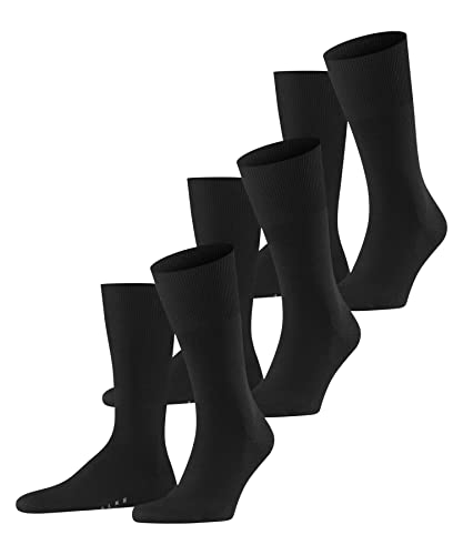 socken falke airport 3er-pack schwarz 10,28 euro je paar