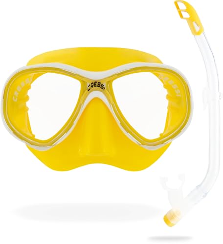 Produktbild: Cressi Marea Jr Maske & Schnorchel Set für Kinder, Einheitsgröße, Unisex