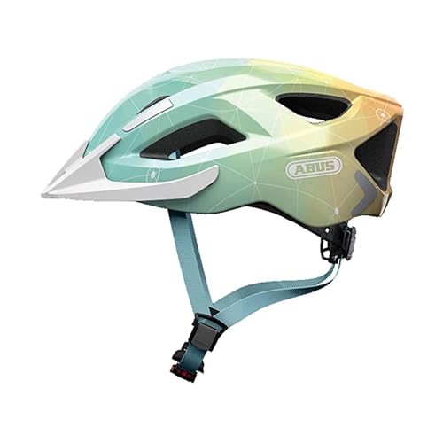 abios aduro 2.0 stadthelm, allround-fahrradhelm mit licht für damen und herren