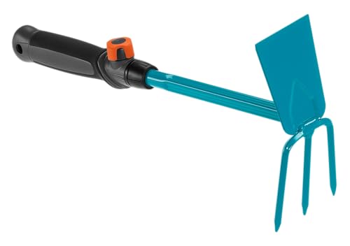 Produktbild: gardena kleinhacke 3-zinken doppelhacke lockern lüften 6,5 cm ergonomisch
