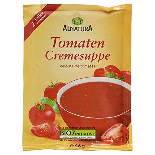 alnatura bio tomatencreme-suppe 46g  glutenfrei, vegan, lecker