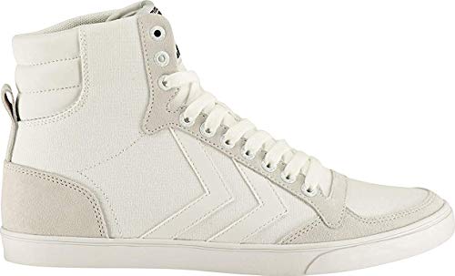 hummel Slimmer Stadil Tonal High Sneaker Unisex, Weiß, 39 EU