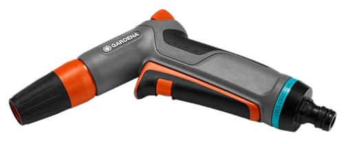 gardena comfort reinigungsspritze, wasserspritze mit impulsauslöser, frostbeständig