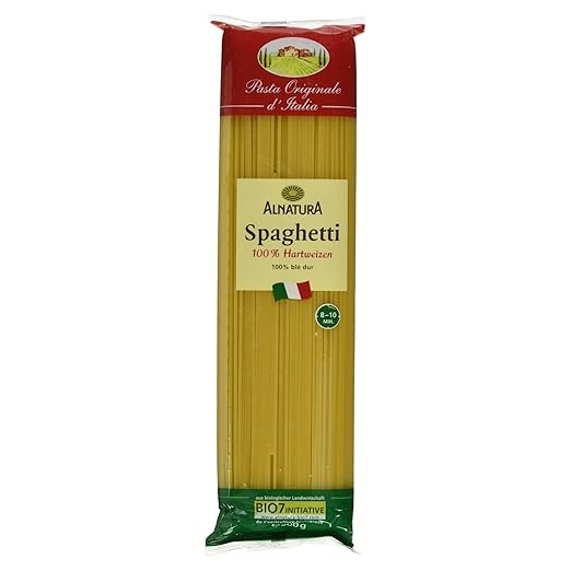 Bio Spaghetti Hartweizengrieß 500g Alnatura