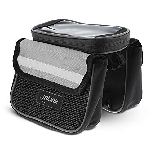 inLine 55669 fahrradtasche sport rahmenmontage multifunktion schwarz