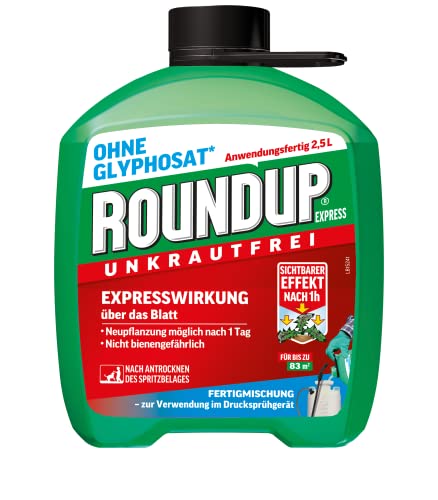 roundup express unkrautbekämpfung fertigmischung 2,5 l