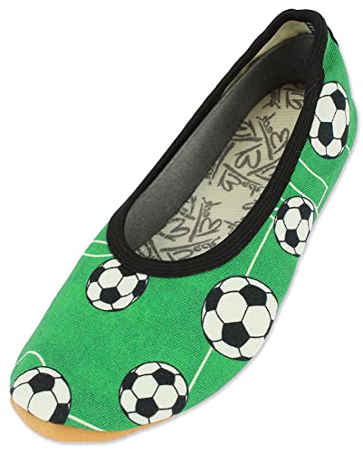 Beck Jungen Fußballschuhe Gymnastikschuhe Grün, Größe 23 EU