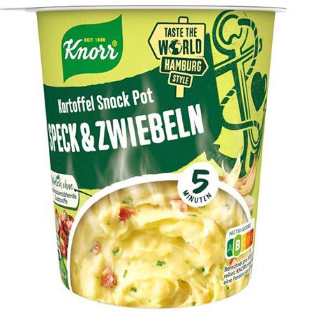 knorr kartoffel snack pot speck zwiebeln 8er pack 9,49 statt 13