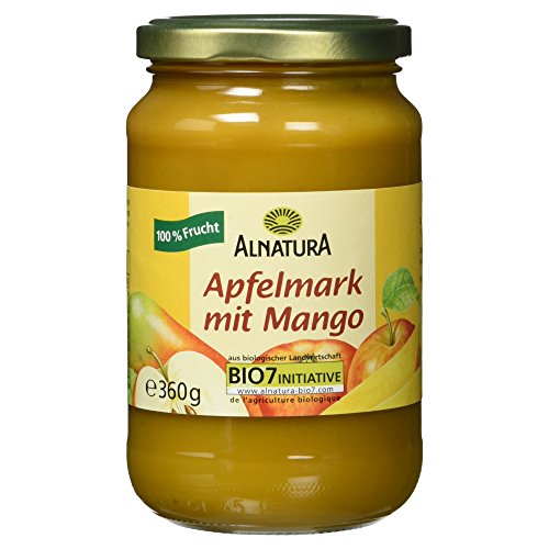 alnatura bio apfelpaste mit mango vegan 360 g
