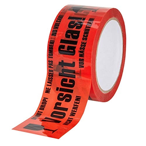 Produktbild: baytronic pp warn-klebeband vorsicht glas 66m x 50mm für 1,49