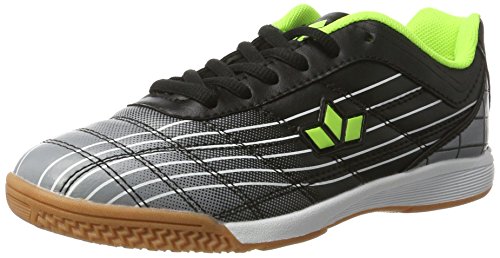Produktbild: lico rockfield herren hallenturnschuh schwarz grau lemon 44 eu