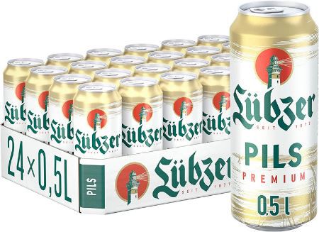 24 x lübzer pils 0,5l dose zum günstigen preis ab 16,47 euro