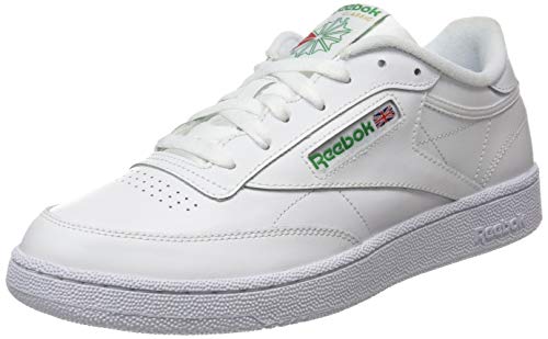 reebok club c 85 sneaker herren weiß grün 43 eu